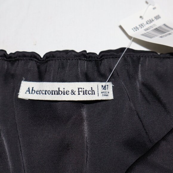Abercrombie & Fitch Black Midi Dress - Picture 5 of 11